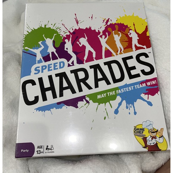 Speed Charades New Sealed Family Friends Board Game 6+ Players 13+ Age - Picture 1 of 5